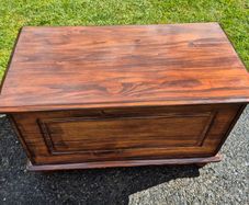 pine blanket box