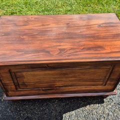 pine blanket box