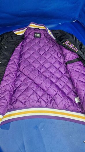 Size S Los Angeles Lakers Varsity Bomber Jacket