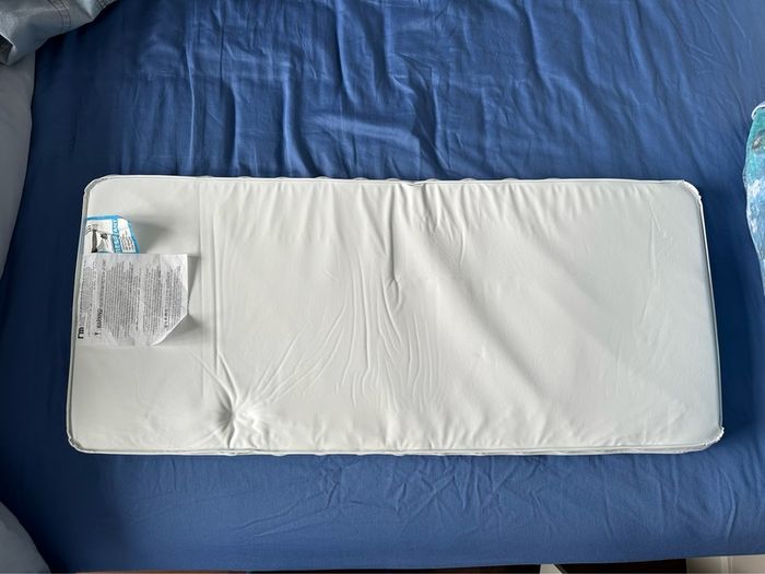 Mothercare cot mattress, washable cover