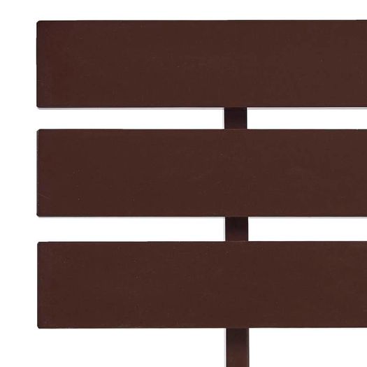 Bed Frame Dark Brown Solid Pine Wood 90x200 cm