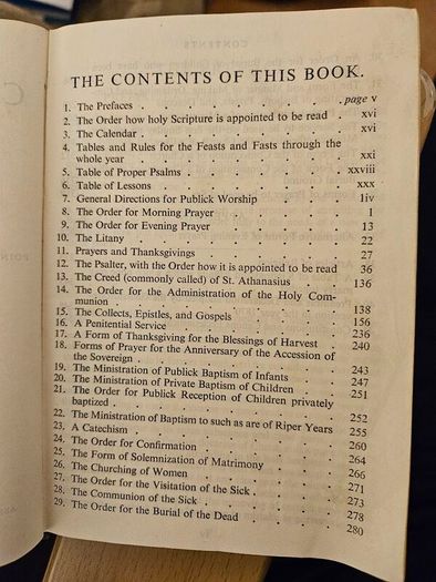 The Book Of Common Prayer 1960 Edition  In Fair Condition. See Photos For Same.