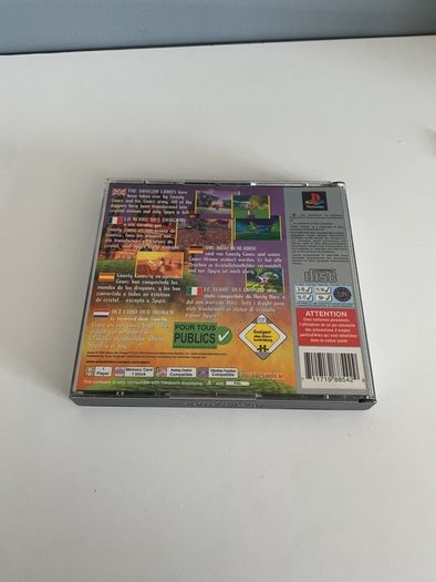 Spyro the dragon ps1 boxed with manual