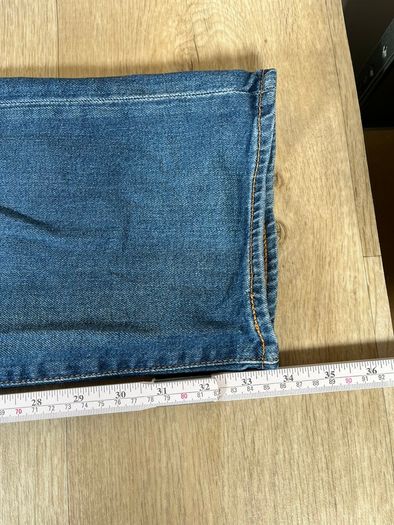 Levis 502 Jeans Mens Blue W38 L34 Premium Big E