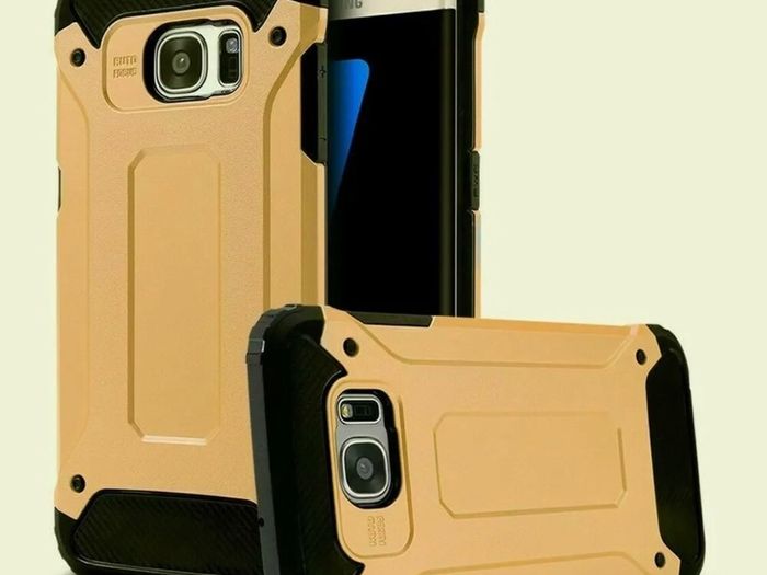 Hybrid Armour Case Samsung Galaxy S6 S7 EDGE S8 S9 S10 Plus Note 8 9 Back Cover