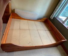 Pine King Size Bed Frame