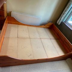 Pine King Size Bed Frame