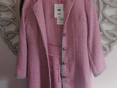 Pink Coat And Matching Dress For Sale in Dundalk, Louth from maggiewhyte