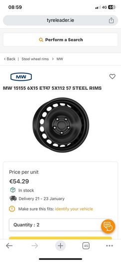 Skoda Steel Rims