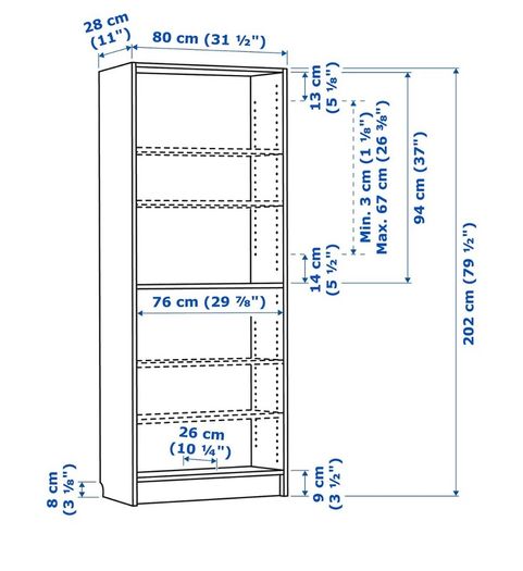 Ikea Billy Bookcase