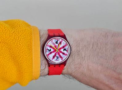 Vintage Swiss Made Swatch Watch Collectable from 1991