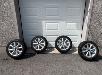 Four Genuine 2019 Ford Festa rims and tyres.