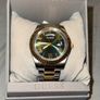 Guess Connoisseur Green Dial Two Tone Stainless Steel Watch Image 4