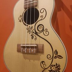 Concert Ukulele + Beginners course + Full Accessory Bundle