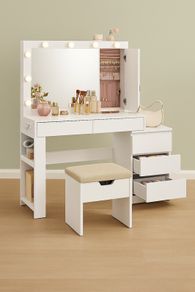 Dressing Table with LED Lighting