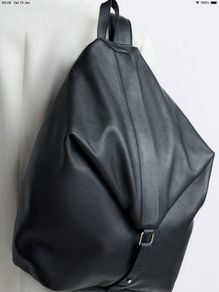 Zara Leather backpack, 100% leather , new, RRP 135