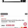 Samsung Q-Series 5.1CH Soundbar With Subwoofer - Titan Black Image 4