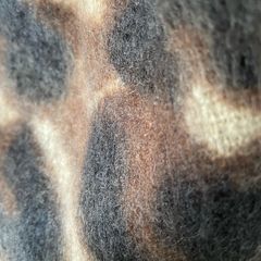 M&S brown mix fringed scarf - new