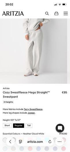 ARITZIA  joggers