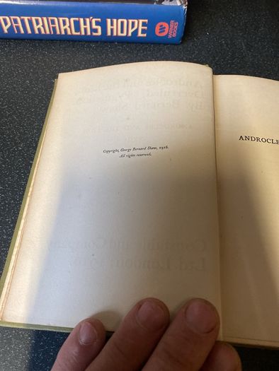 Androcles and the Lion by Bernard Shaw