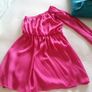 Cerise Pink One-Shoulder Dress - Size 8 Image 3