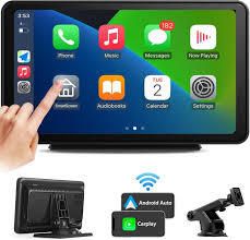 Universal 7'' Car Radio Multimedia Video Player Wireless Carplay And Wireless Android Auto Touch Screen