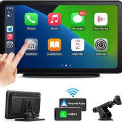 Universal 7'' Car Radio Multimedia Video Player Wireless Carplay And Wireless Android Auto Touch Screen