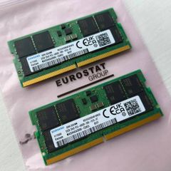 64GB Samsung 2x32GB DDR5 Laptop RAM Sodimm 4800MHz Brand New
