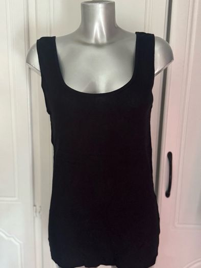 Fluid Black cotton top size UK18 EU46 Postage included