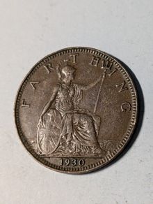 1930 UK Farthing.