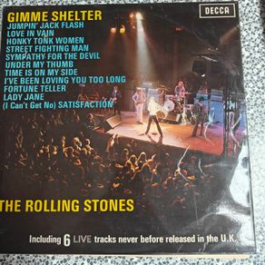 The Rolling Stones, Gimme Shelter Live LP, original press