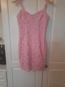 Pink Lace Dress