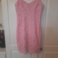Pink Lace Dress
