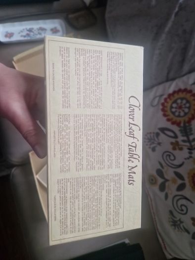 vintage tablemats