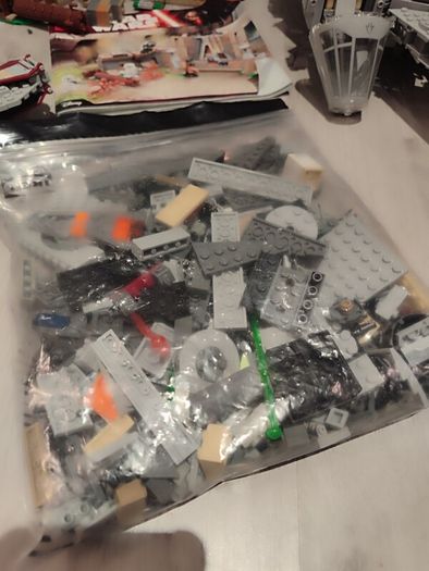 Lego Star Wars Bundle Millennium Falcon AT ST Trooper Ship Maz Castles Extra Pieces