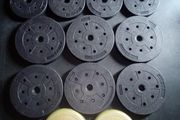 50kg Large Weights Plates Bundle Joblot - Like New - Collect / Deliver