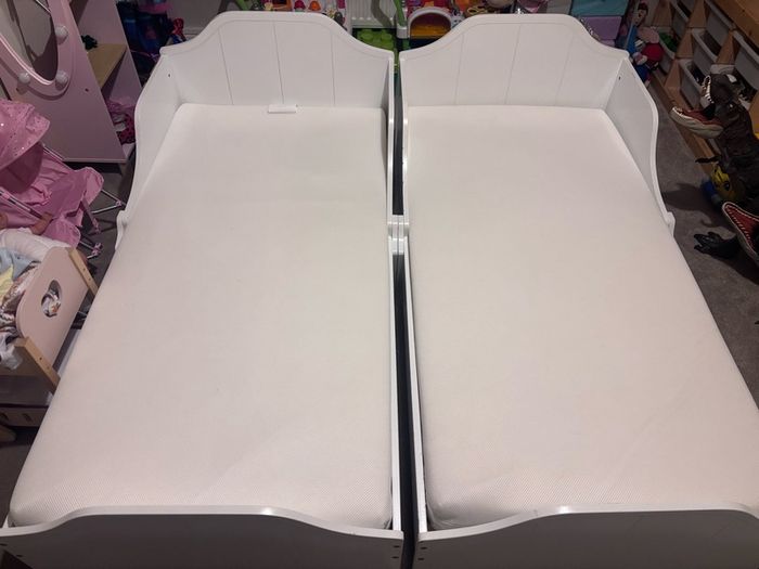 Toddler bed and baby elegance mattress