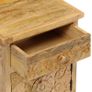 Bedside Table Solid Mango Wood 40x30x50 cm Image 8