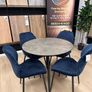 Dining table with chairs set Image 4