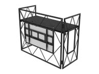 main image for ad Ultimax TrussBooth-BK Aluminium Truss DJ Booth c/w VESA TV mount and Shelf