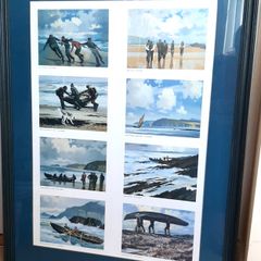 John Skelton - Vintage Framed Set of 8 Prints