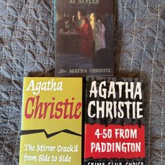 3 Brand New Agatha Christie Books 2009