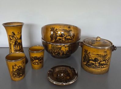Vintage Ridgway Pottery 7pcs