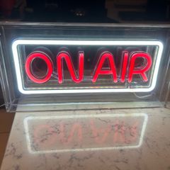 On Air neon sign