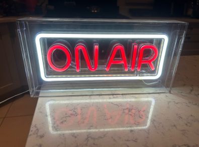 On Air neon sign