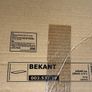 Lot of 3 IKEA table top Bekant and 3 electric sets of leg Image 2