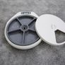 Automatic pet feeder - 5 meals White/grey Image 3