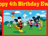 Mickey mouse party pack