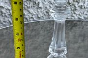 Vintage crystal D'arques candlestick