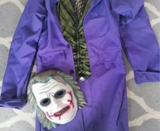 Joker ( new version ) movie costiume size  7yrs